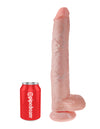 14" King Cock With Balls