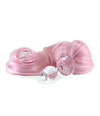 Baby Pink Crystal Minx Detachable Faux Pony Tail Plug