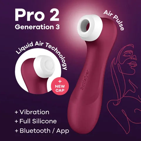 Satisfyer Pro 2 With Vibration Pleasure Box