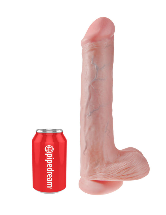 13" King Cock With Balls - 