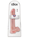 13" King Cock With Balls - 