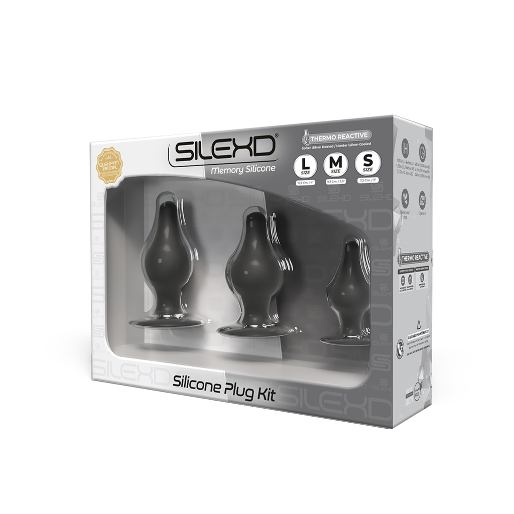 Silexd Dual Density Anal Plug Kit