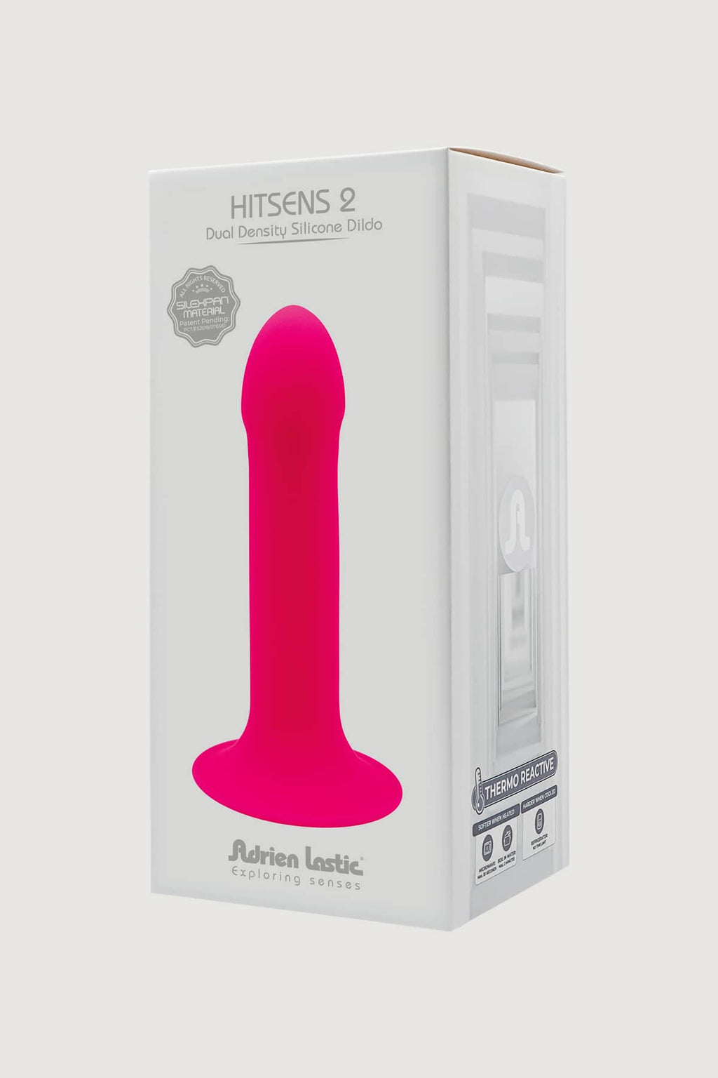 Hitsens 2 Super Soft Double Density Silicone Dildo 6.5"
