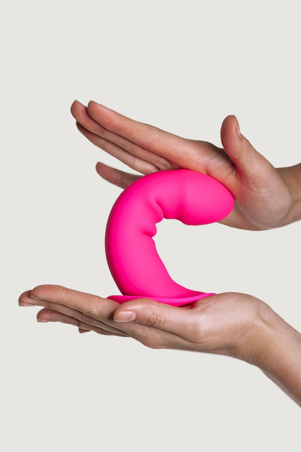 Hitsens 2 Super Soft Double Density Silicone Dildo 6.5"