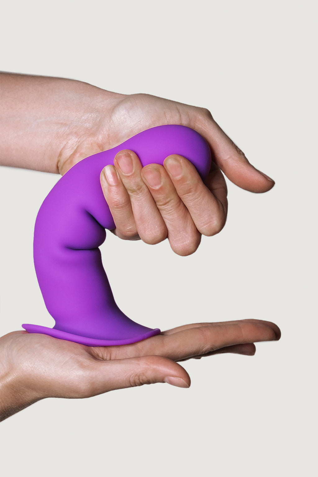 Hitsens 7" Dual Density Silicone Dildo