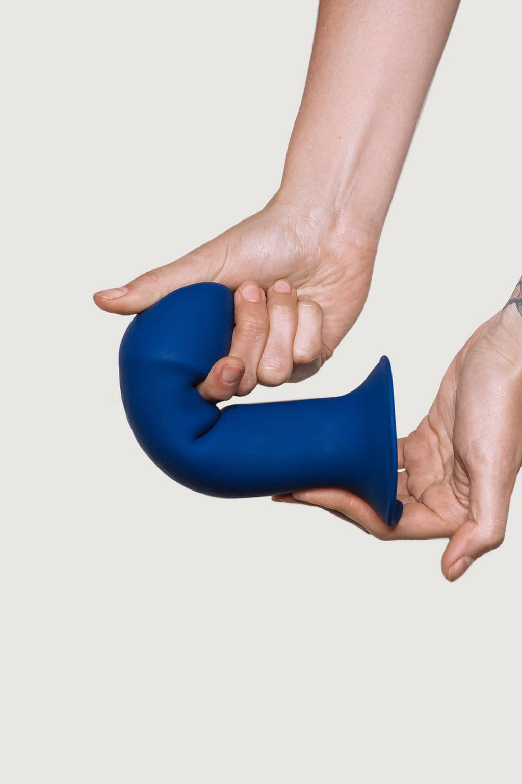 Hitsens 1 Super Soft Double Density Silicone Dildo 7"