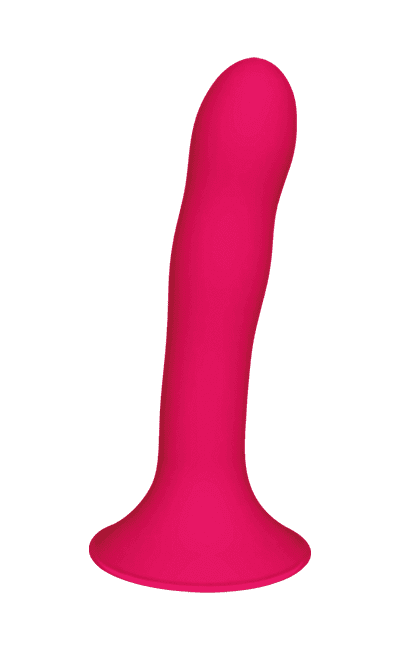 Hitsens 6.8" Dual Density Silicone Dildo