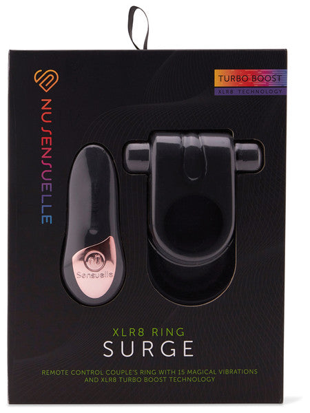 NU Sensuelle Surge - Silicone Remote Controlled XLR8 Cock Ring