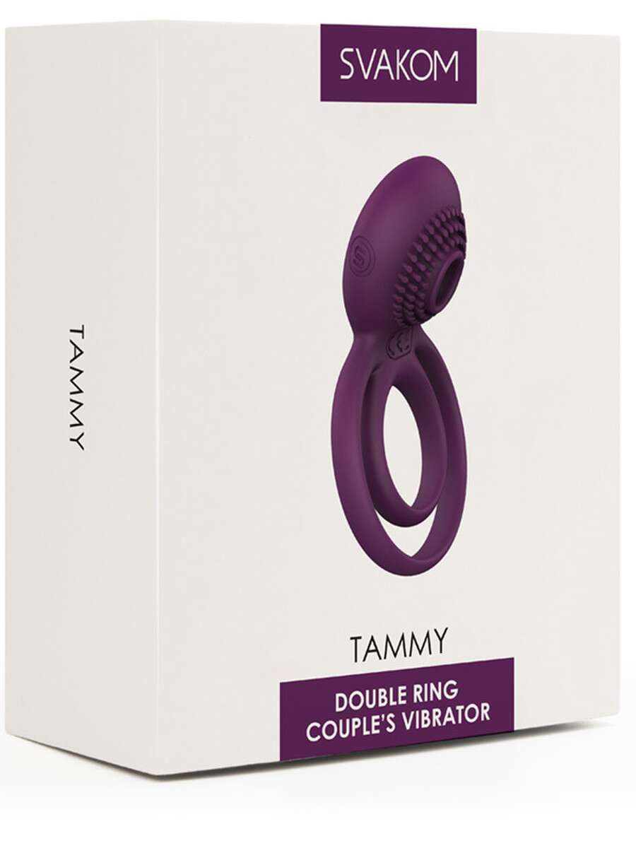 Svakom Tammy Dual Cock Ring With Stimulator