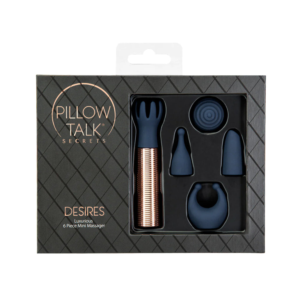 Pillow Talk Secret Desires 6 Piece Mini Vibrator Set