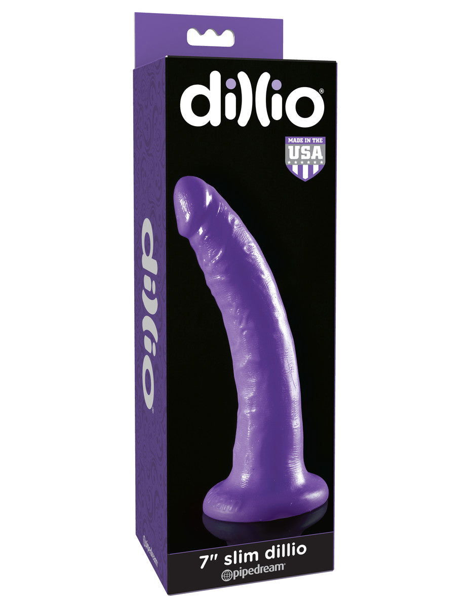 7" Dillio Slim Dildo - 