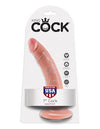 7" King Cock Dildo - 