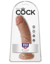 8" King Cock Dildo - 