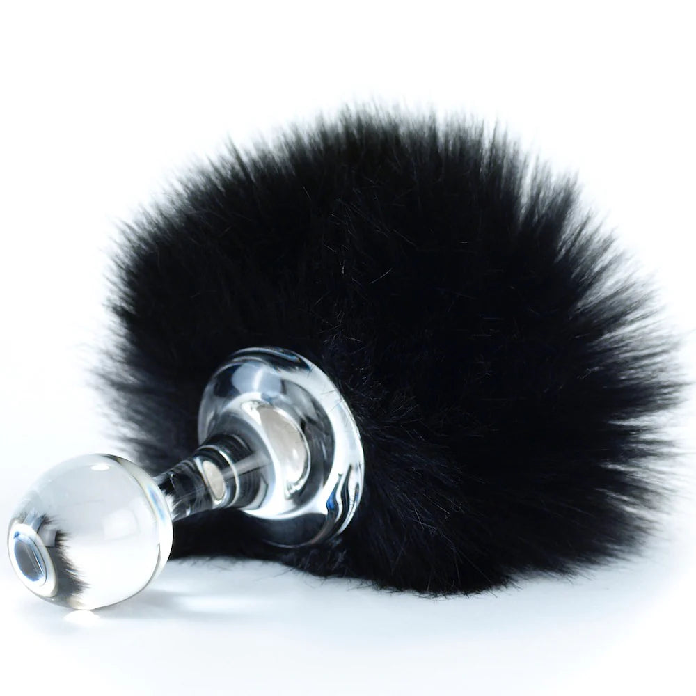 Crystal Delights Faux Bunny Tail Plug (3 colours)