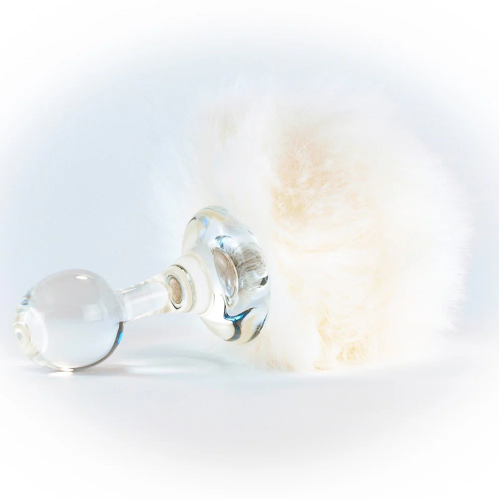 Crystal Delights Faux Bunny Tail Plug (3 colours)