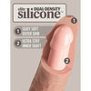 9" King Cock Elite Vibrating Dual Density Silicone Cock With Remote - 
