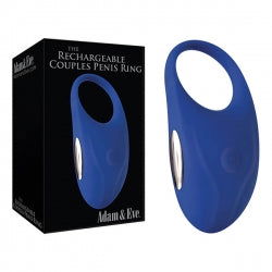 Adam & Eve Rechargeable Couples Penis Ring - 