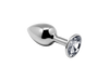 Anal Pleasure Metal Butt Plug - Medium - 