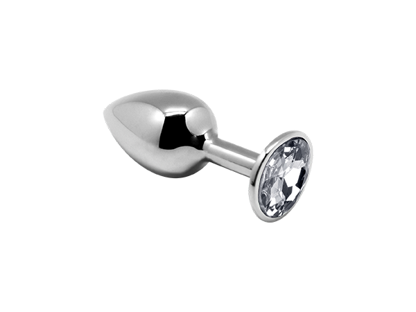Anal Pleasure Metal Butt Plug - Medium - 