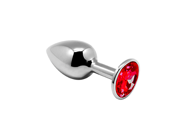 Anal Pleasure Metal Butt Plug - Medium - 