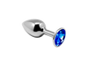 Anal Pleasure Metal Butt Plug - Medium - 