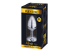 Anal Pleasure Metal Butt Plug - Medium - 