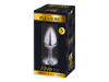 Anal Pleasure Metal Butt Plug - Small - 