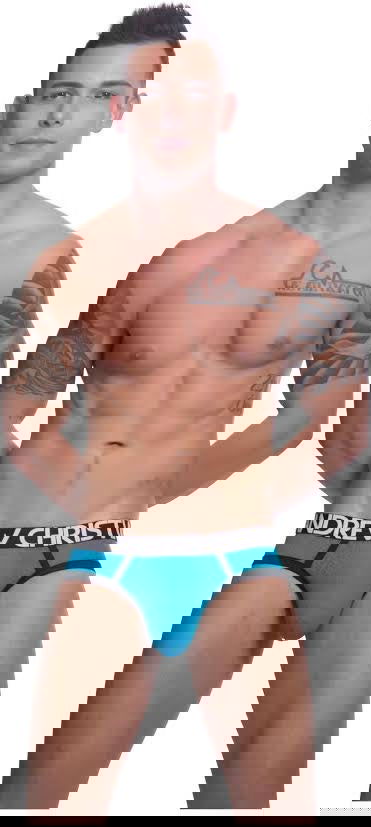 Andrew Christian Sheer Leopard Brief With Almost Naked - 