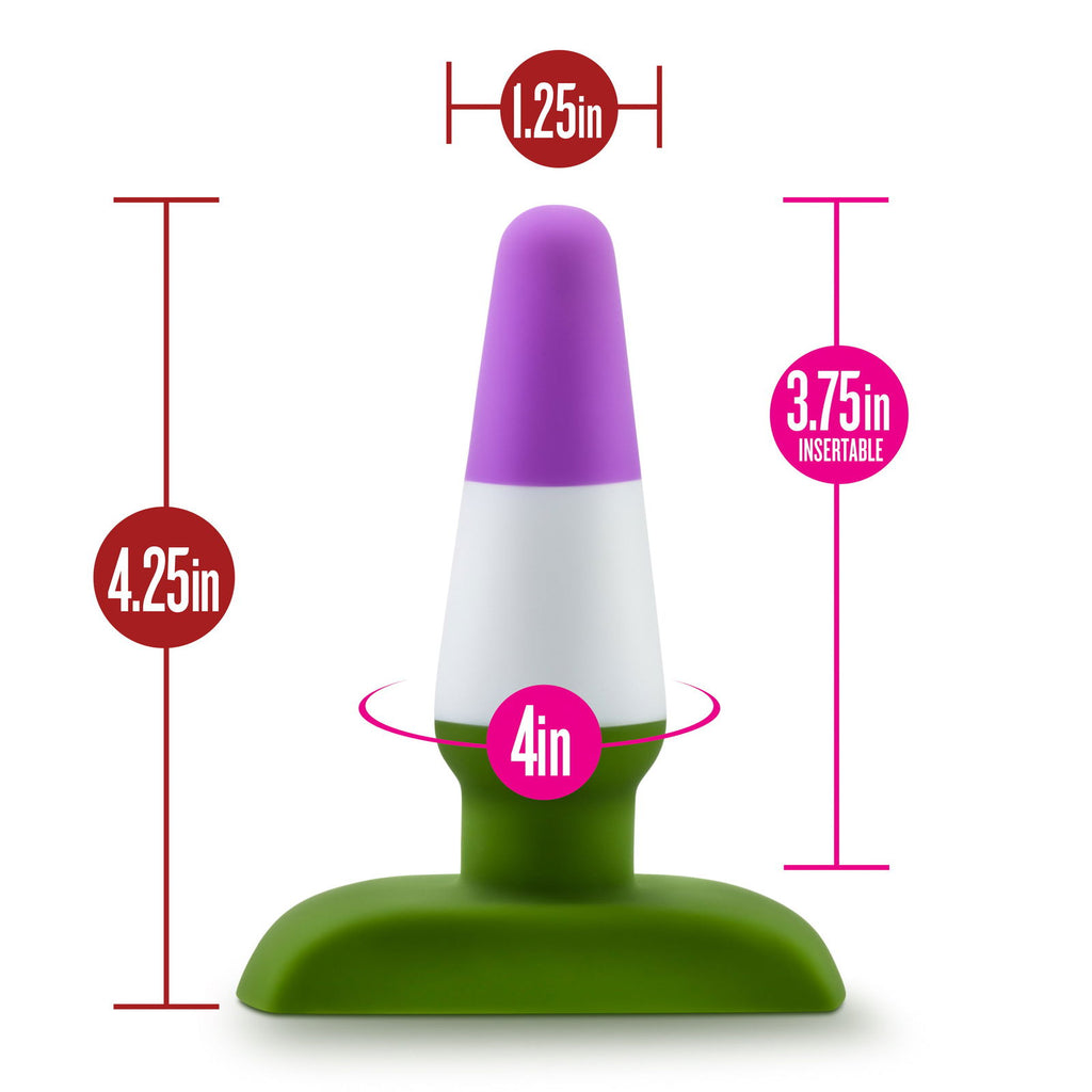 Avant Pride P6 Beyond Silicone Butt Plug - 