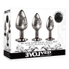 Black Gem Anal Plug Set - 