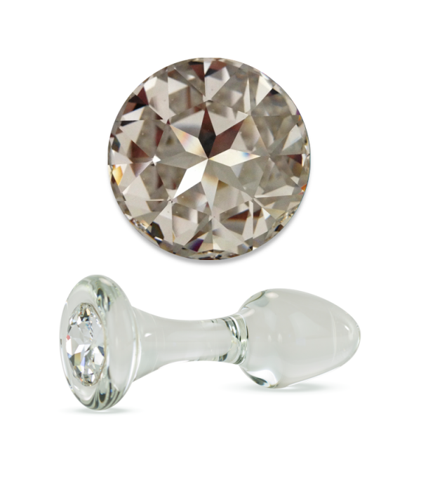 Clear Crystal Delight Plug (various sizes) - 