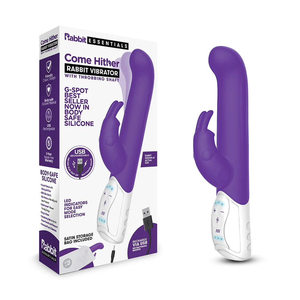 Come Hither Rabbit Vibrator - 