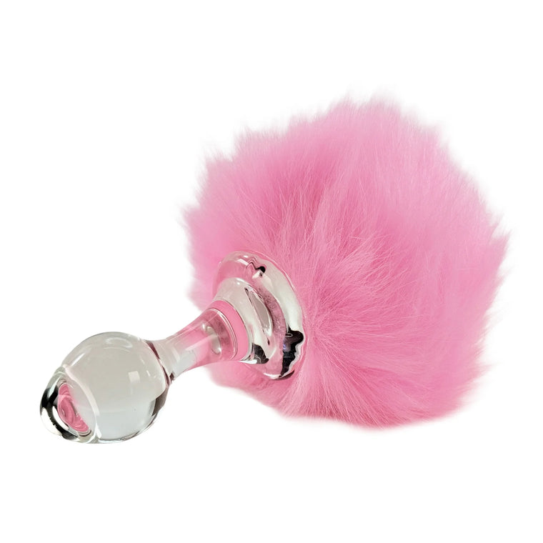 Crystal Delights Faux Bunny Tail Plug (3 colours)