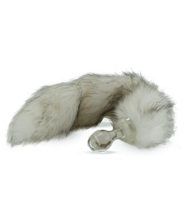 Crystal Minx Detachable Faux Husky Tail Plug - 