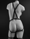 Dillio 6'' Strap-On Suspender Harness Set - 