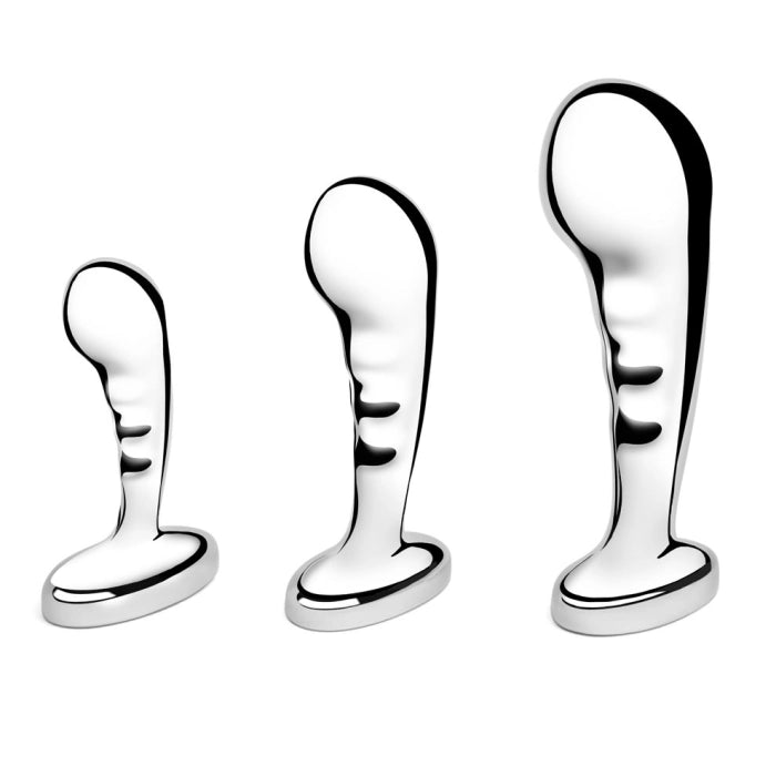 B-Vibe Stainless P-Spot Training Set