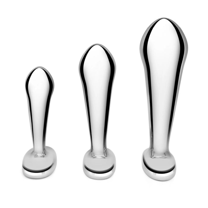B-Vibe Stainless P-Spot Training Set