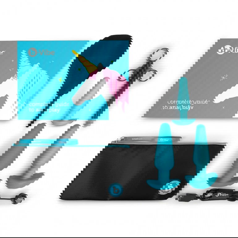 b-Vibe Anal Training 7 Piece Education Set - 