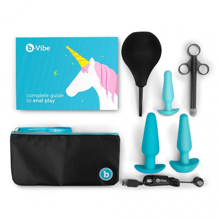 b-Vibe Anal Training 7 Piece Education Set - 