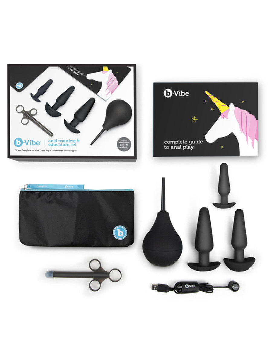 b-Vibe Anal Training 7 Piece Education Set - 