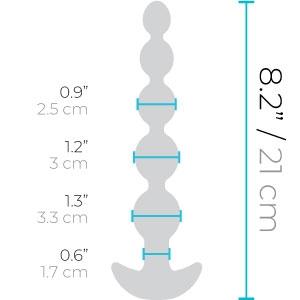 b-Vibe Cinco Anal Beads - 