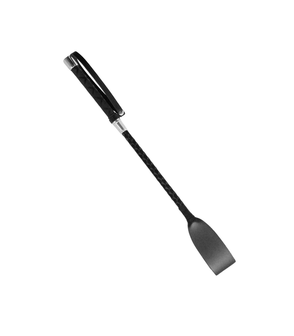 Love In Leather Mini Satin Braided Crop