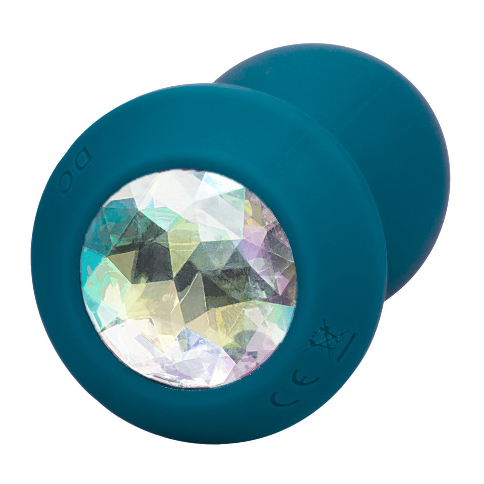 Power Gem Vibrating Crystal Butt Plug