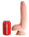 King Cock+ 9" 3D Triple Density Cock With Balls