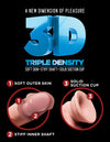 King Cock+ 9" 3D Triple Density Cock With Balls