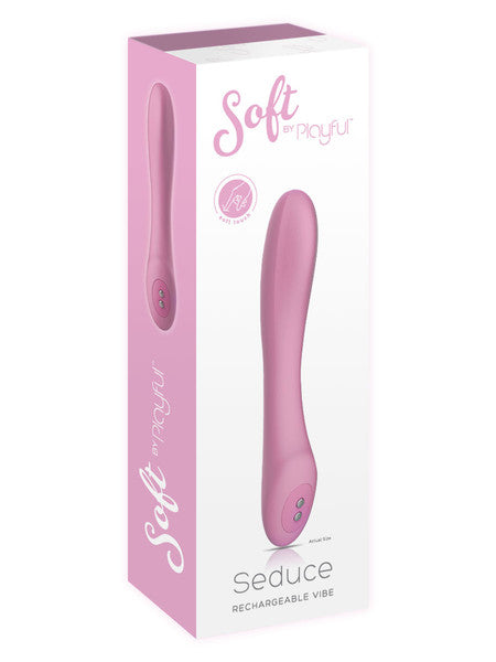 Soft by Playful Seduce Rechargeable Silicone Vibe