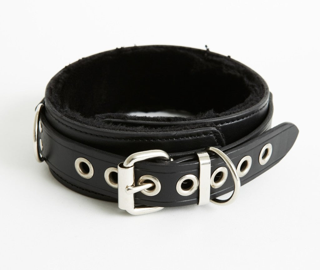 S(A)X Leather Fur Lined Collar