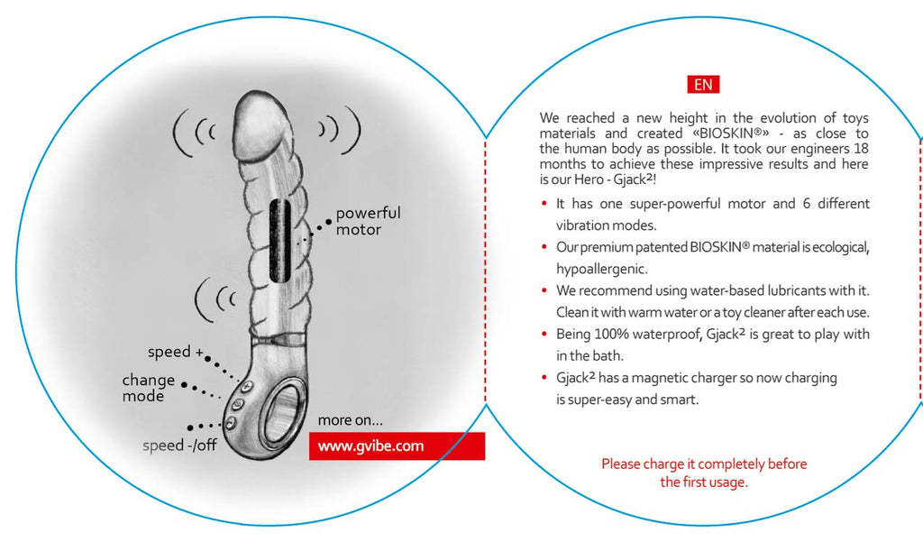 Gvibe Gjack<sup>2</sup> ORGASMS GUARANTEE