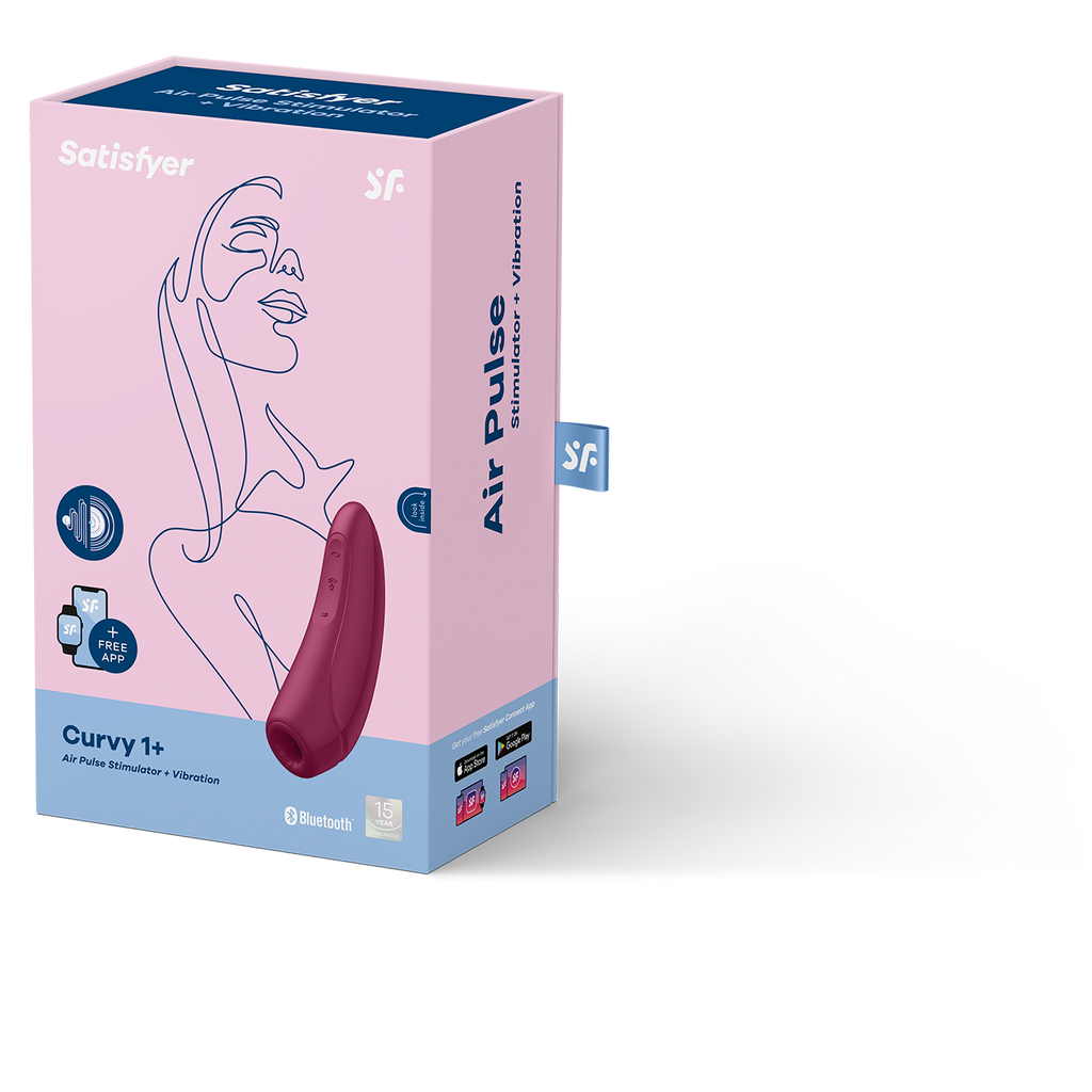Satisfyer Curvy App Controlled Vibrator ORGASM GUARANTEE