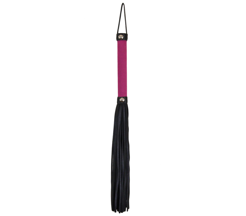 Love In Leather Velveteen Flogger